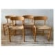4 x Mid century J39 Chairs Borge Mogensen | 20th Century Vintage