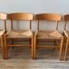 4 x Mid century J39 Chairs by Borge Mogensen | 20th Century Vintage