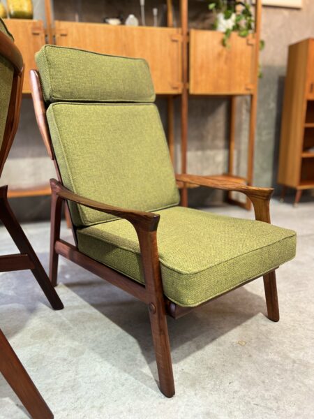 Mid Century Danish Deluxe Inga Armchairs