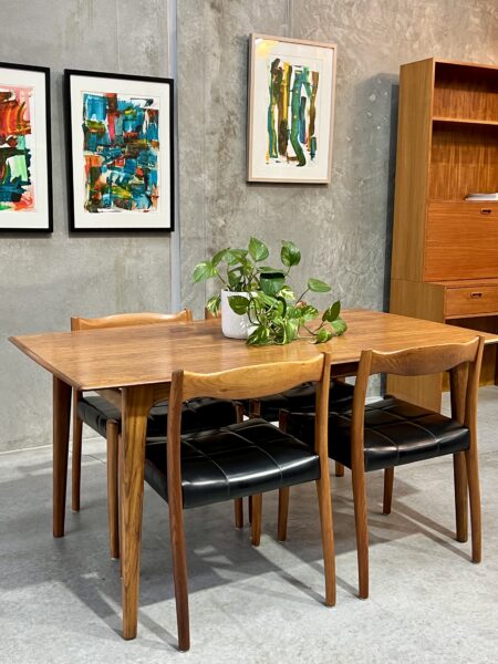 Mid Century Dining Table by Noblett - 6 seater