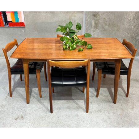 Mid Century Dining Table by Noblett - 6 seater