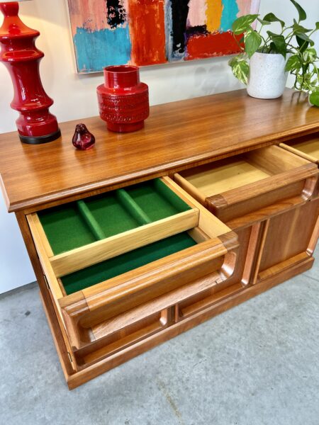 Mid Century Teak Sideboard by Chiswell